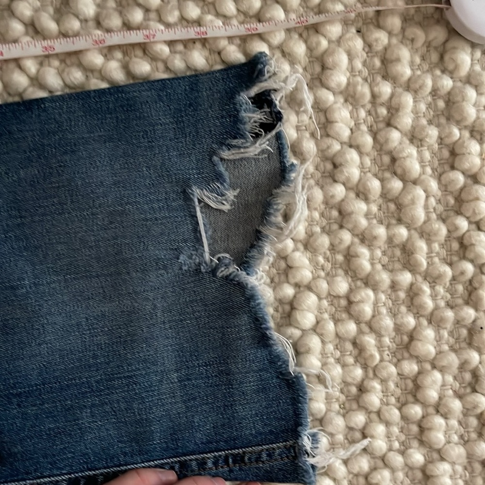 Rag & Bone Blue Straight Leg Jeans - Picture 5 of 5